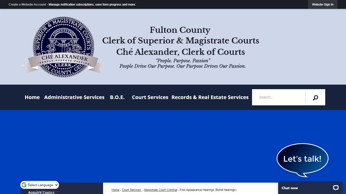 First Appearance Hearings (Bond Hearings) | Fulton County Superior ...